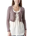 Promod Kurze Strickjacke mit Spitze