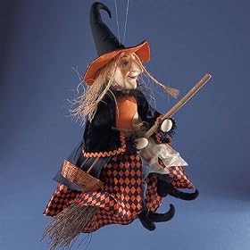 Department 56 Baby Broomers Halloween Orange You Glad