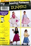 Simplicity Sewing for Dummies Children's Circle Skirts Pattern