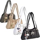 Catwalk Collection Leather Beechwood Bag