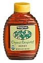 Honey Tree Organic Rainforest Honey, 16-Ounce Plastic Flat (Pack of 6)