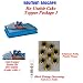 Batman Cakes - Batcave & Motorcycle Decorating Package 3 - 10 Total Pieces