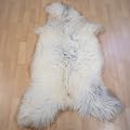 �KO SCHAFFELL LAMMFELL FELL TEPPICH UNIKAT 135x90cm #7340