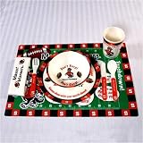 North Carolina State Wolfpack Mascot Manners 8-Piece Dinnerware Training Set by Football Fanatics