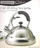 Tramontina Stainless Steel Whistling Tea Kettle - 2 Qt.