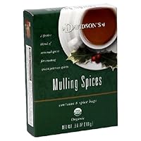 Davidson's Tea Mulling Spices, 8-Count Tea Bags