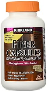 Kirkland Signature Kirkland Fiber Capsules, 2 pack (360 Capsules each)