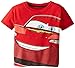 Disney Boys' Cars Lightning McQueen Big Face TB T-Shirt