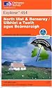 North Uist & Berneray/ Uibhist a Tuath agus Be&agrave;rnaraigh ~ Explorer 454 (The Outstanding All Weather Map)