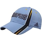NBA adidas Memphis Grizzlies Light Blue Team Jersey Pro Shape Structured Flex Hat