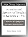 Books : Separation and Service - or Thoughts on Numbers VI, VII.