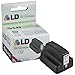 LD Products Remanufactured Replacement for HP 02 Ink Cartridges C8721WN with Smart Chip (Black, Single-Pack) for PhotoSmart C5180 C6180 C6280 C7250 C7280 C8180 D7145 D7155 D7160 D7168 D7245 D7255