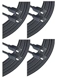 4-Pack of Comprehensive Standard Series DisplayPort Male to Male Cable 10ft