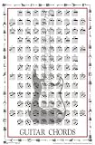 Guitar Chords (Chart) Music Poster Print - 24