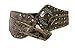 TFJ Women Extra Wide Western Fashion Hip Belt Big Metal Buckle Beads Studs Silver S M L Xl