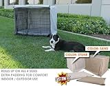 Animated Pet SG 065 42 Custom Fit Crate Cover & Pad Set Fits 42 X 27 X 30 Basic Training Deluxe 2 Door crates Stone Grey Color Animated Pet SG-065-42 Custom Fit Crate Cover & Pad Set Fits 42 X 27 X 30 Basic Training Deluxe 2 Door crates- Stone-Grey Color