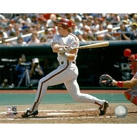  Mike Schmidt Philadelphia Phillies 1989 Batting 8x10 Photo
