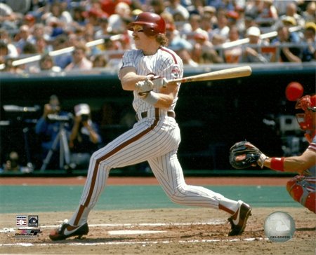 Mike Schmidt Philadelphia Phillies 1989 Batting 8x10 Photo