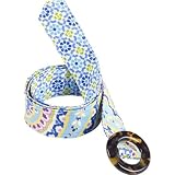 Vera Bradley Capri Blue Reversible Belt