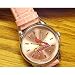 MLB St. Louis Cardinals Ladies Pink Leather Watch