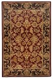 Safavieh Heritage HG628C Red 4 x 6 Handmade Wool Area Rug