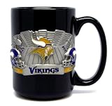 NFL Coffee Mug - Pewter Logo Minnesota Vikings