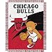 Chicago Bulls NBA Triple Woven Jacquard Throw (044 Series) (36x46)