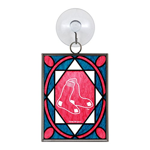 Boston Red Sox – MLB Decorative Stained Glass Ornament & Suncatcher Boston Red Sox – MLB Decorative Stained Glass Ornament & Suncatcher