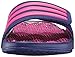adidas Women's Adissage 2.0 Slides Sandal, Unity Ink/Shock Pink/Shock Pink, 9