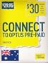 Australian Prepaid GSM Sim Card w/$30 credit for Optus Australia