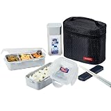 Best Price Microwavable Airtight 4 Cup Bento Lunch Box Set, Bpa Free Water Bottle, Spoon and Fork - Lock & Lock