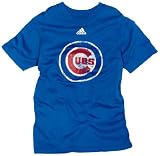 MLB Boys' Chicago Cubs Better Logo Short Sleeve Tee, Royal, X-Large