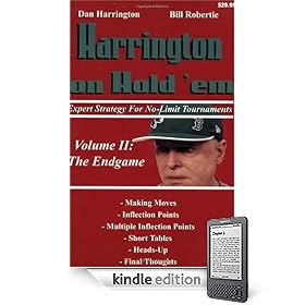Harrington on Hold ‘em Expert Strategy for No Limit Tournaments, Vol. II: The Endgame (Kindle Edition)