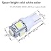 LLCJ 2 x Super Bright 194 168 2825 T10 5-SMD White 5050 LED Car Lights Bulb