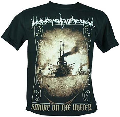 Heaven Shall Burn Medium Size New! T-Shirt (Smoke On The Water) 1395