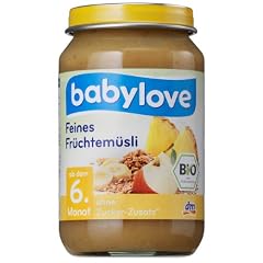 Babylove Feines Fr�chtem�sli, 6er Pack (6 x 190 g) - Bio