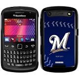 Milwaukee Brewers - stitch design on BlackBerry Curve 9370 9360 9350 Premium Skin Case