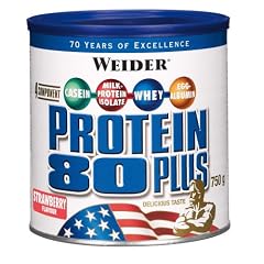 Weider Proteinpulver Protein 80+, Erdbeere, 750 g