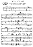 Mozart Piano Concerto in B flat Major, K.456: Instantly download and print sheet music