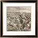 Battle of Marathon Framed Art Poster Print, 28x28