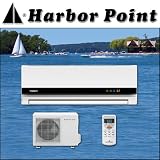 Harbor Point HS-35H1a 13 Seer 12000 BTU Ductless Air Conditioner Heat Pump with Free Installation Kit