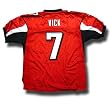 Michael Vick #7 Atlanta Falcons Authentic NFL Player Jersey by Reebok (Team Color) Michael Vick #7 Atlanta Falcons Authentic NFL Player Jersey by Reebok (Team Color)