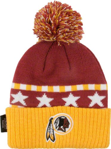 Washington Redskins Toddler Cuffed Knit Pom Hat