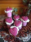 Lovespell Heart Votive Candles