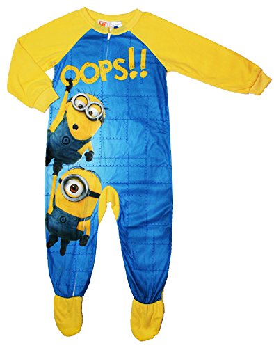 Despicable Me Little Boys Toddler Minion Footed Blanket Sleeper Pajama