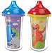 Munchkin 2 Count Sesame Street Click Lock Insulated Sippy Cup, 9 Ounce, Purple/Yellow