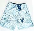 Mens Print Board Short with Patch Pocket by Napolean Dynamite. Sizes 32-38