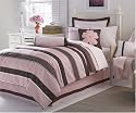 Nautica Kids Emma Full Comforter Set, Pink/Brown