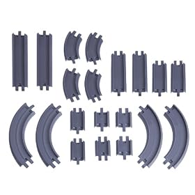 Learning Curve Diecast Chuggington Straight and Curved Track Pack