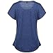 FUNOC® Womens Boat Anchor Printing Summer Short Sleeve T-shirt Blouse Tank Tops